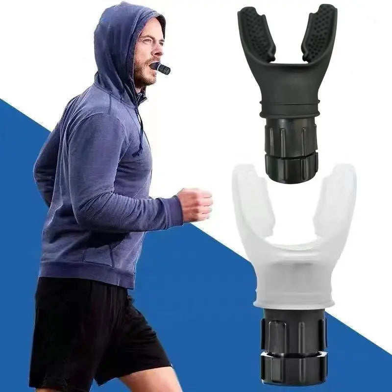 Breathing Exercise Device, Adjustable Respiratory Resistant, Portable Lung Capacity Abdominal Breathing Trainer Sports Accessories, Fitness Equipment, Home Training Equipment, Home Workout Equipment, Stomach Workout Equipment, Home Gym Equipment
