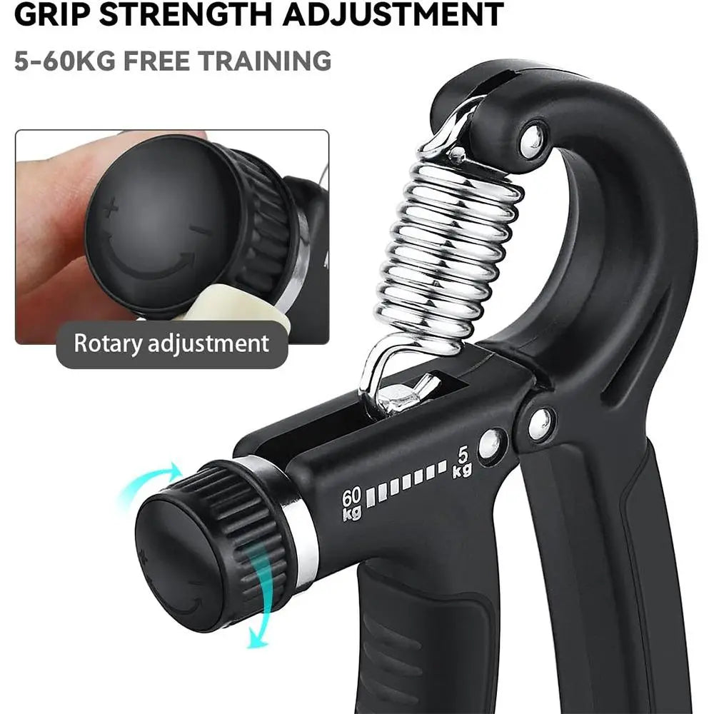 Workout Hand Gripper, Grip Trainer, 11Lbs-132Lbs Hand Grip Exerciser, Forearm Grip Strengthener, Exercise Hand Grip Strengthener, Adjustable Hand Strengthener, Workout Equipment, Home Gym Equipment, Valentine'S Day Gift